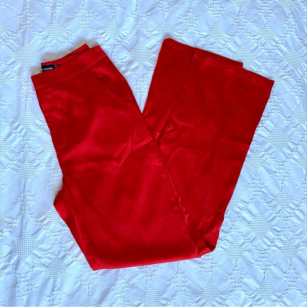 PRETTY LITTLE THING SATIN PANTS